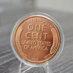 1909 Lincoln One Cent Collectible Coin .999 Pure Copper