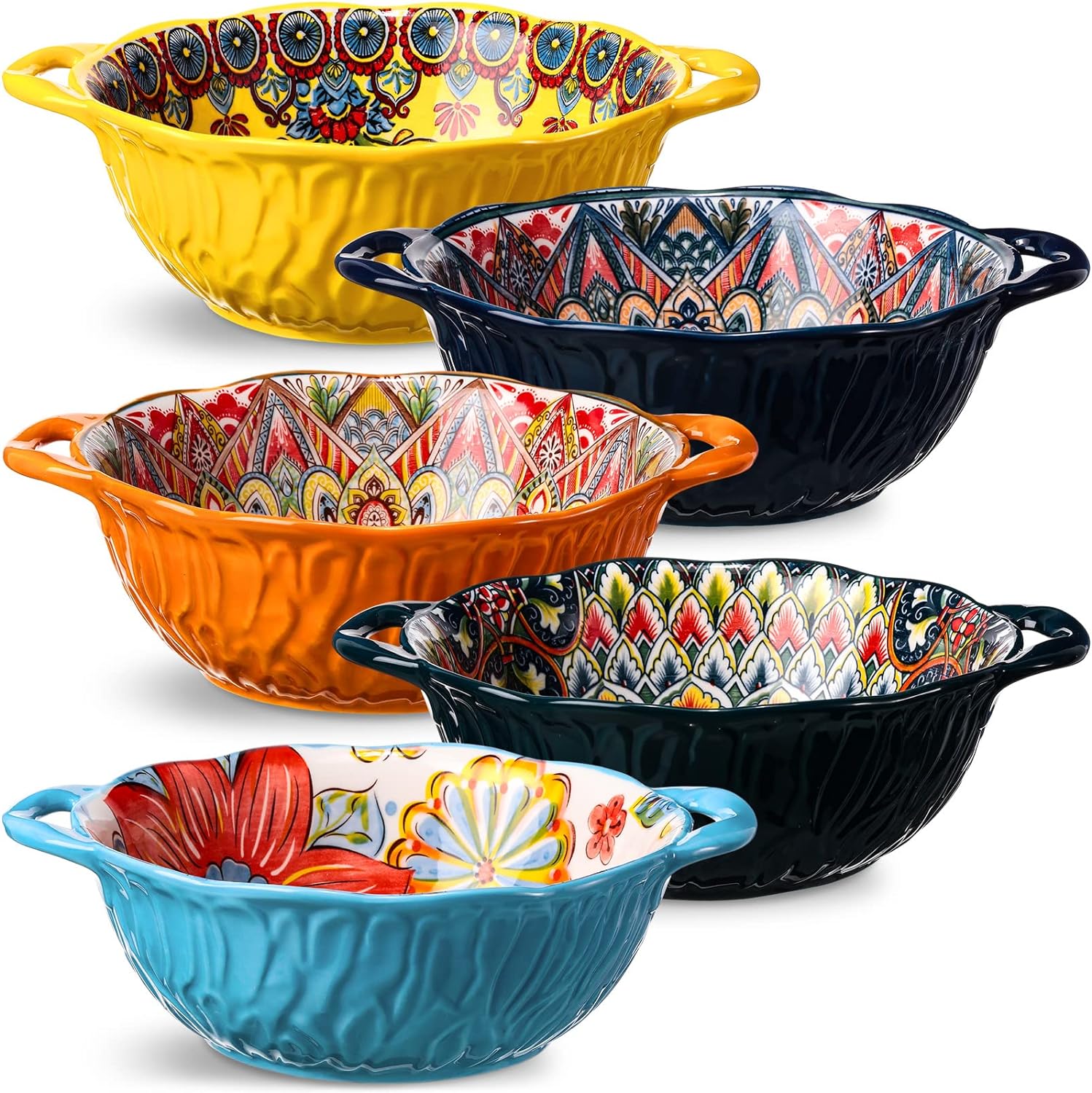 Moroccan Colorful Ceramic Bowls
