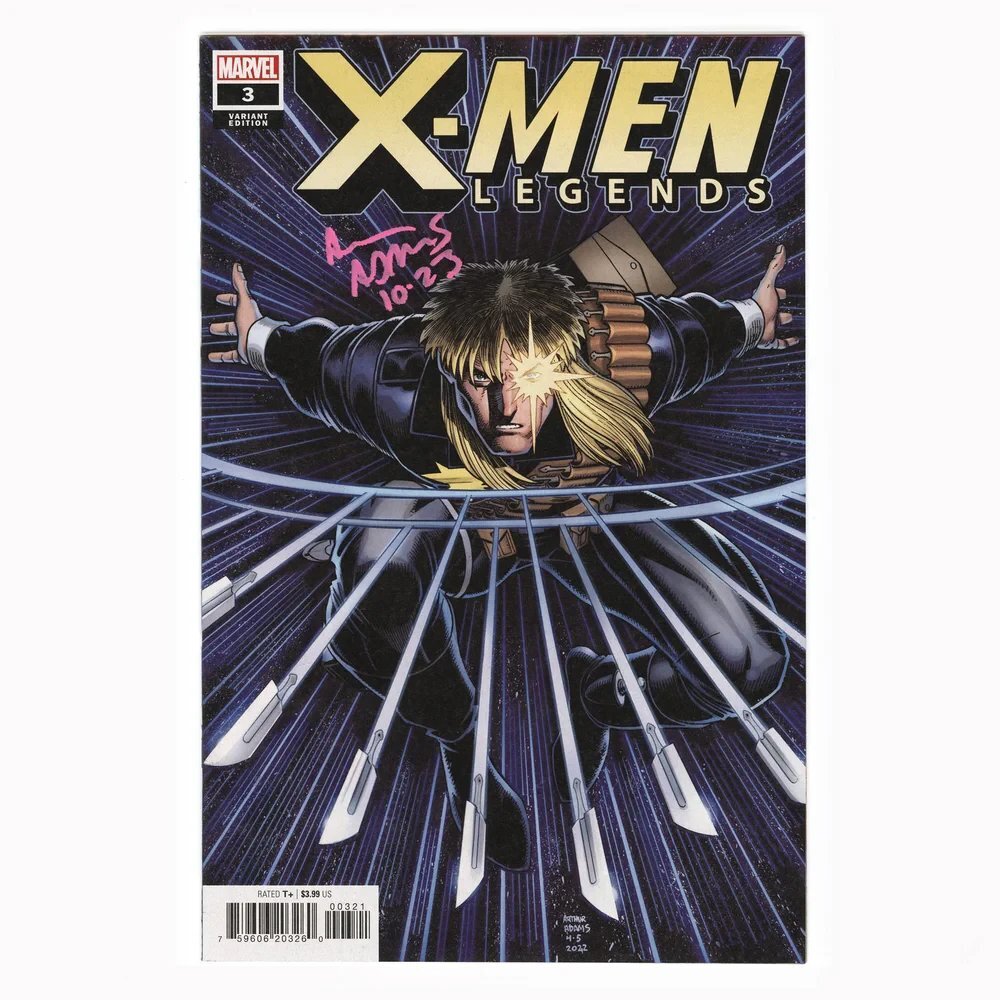 Autographed X-Men Legends #3 Comic Book Collectible
