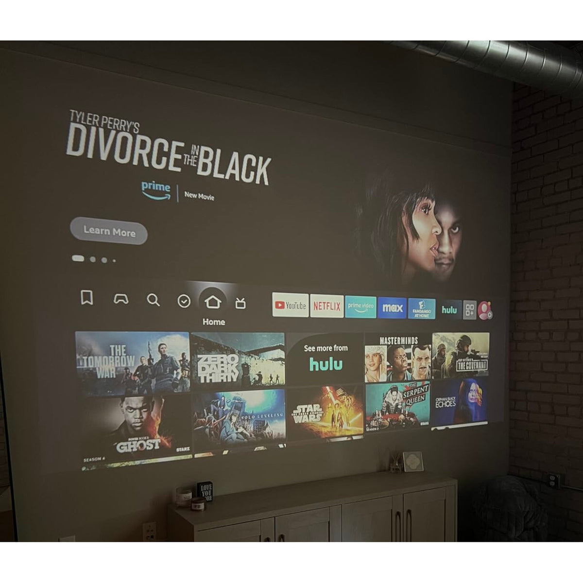 Portable Mini Projector 1080P & 4K Support