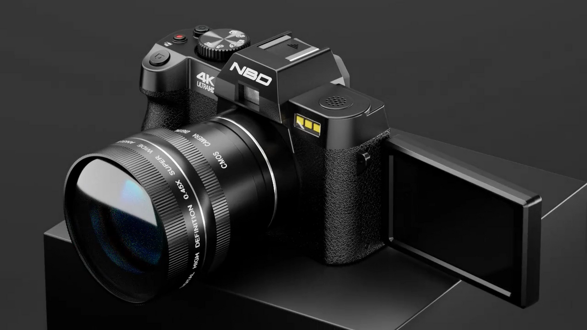 New 48MP Vlogging Camera with Accessories