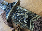 Hand-Forged Damascus Katana