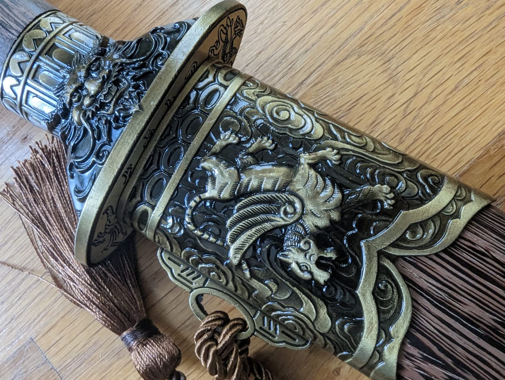 Hand-Forged Damascus Katana