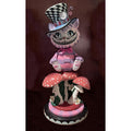 Alice in Wonderland Cat Nutcracker Hand Painted