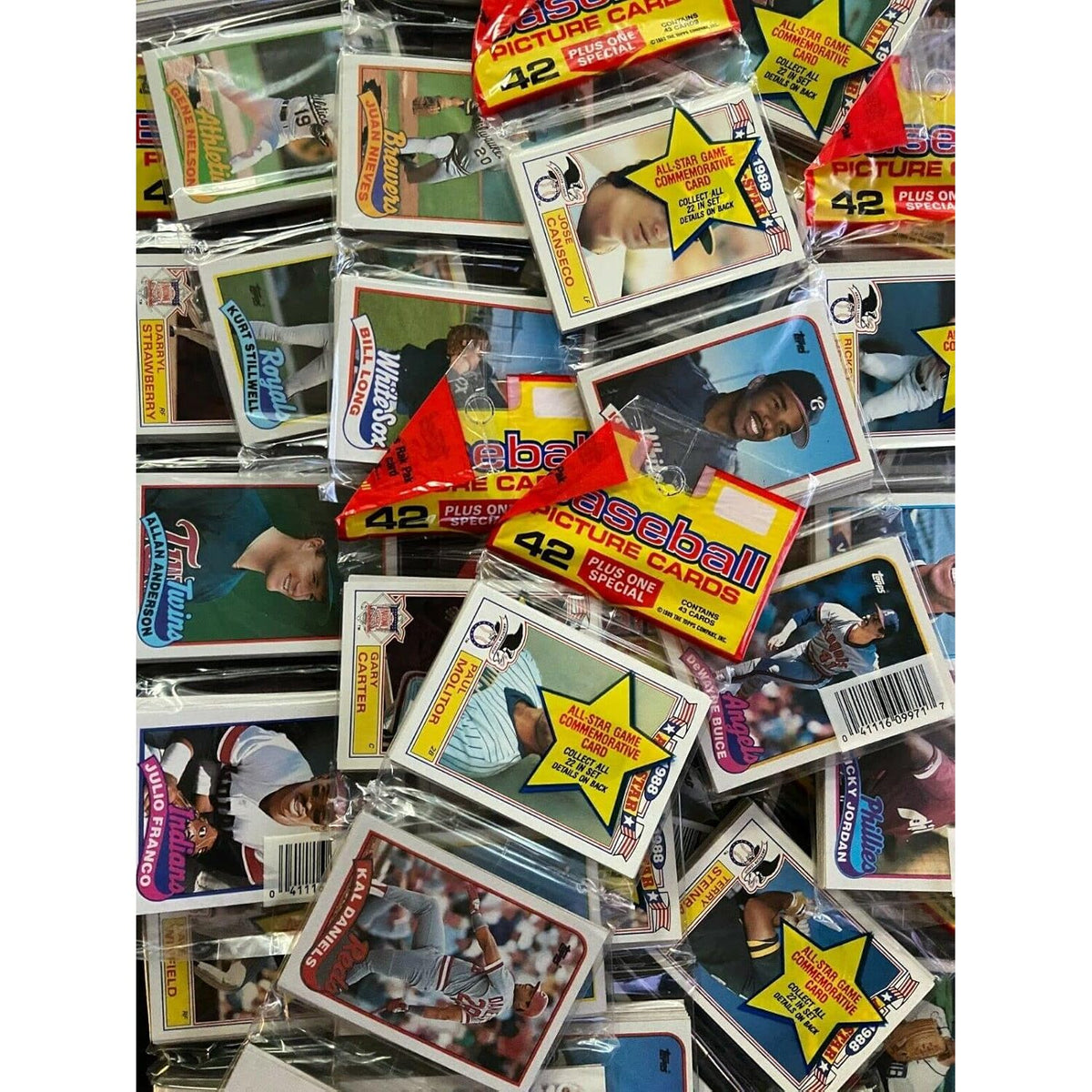 Lot of Over 200 Baseball Card Cards