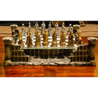 Roman Gladiators Coliseum Chess Set