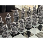 Roman Gladiators Coliseum Chess Set