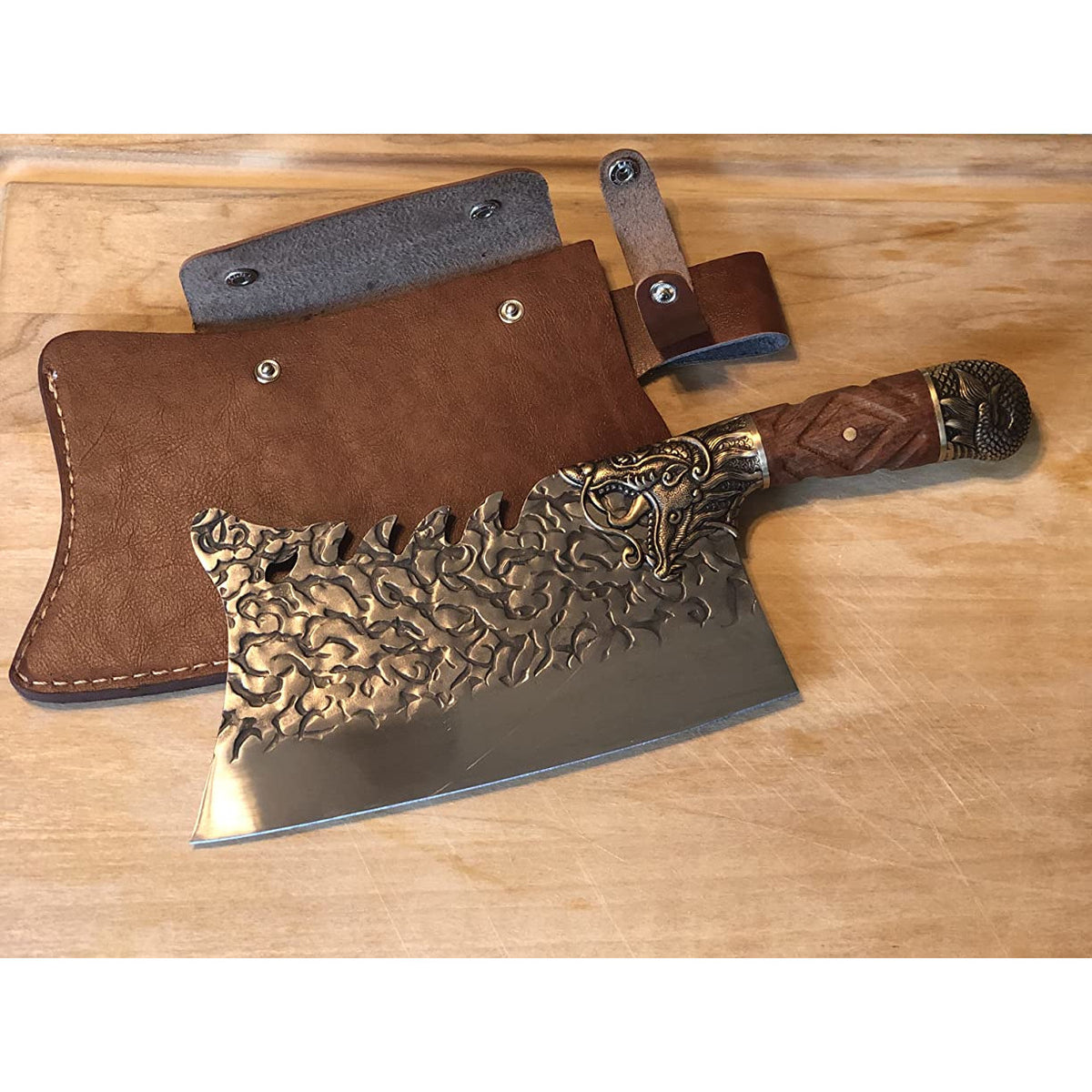 Dragon Blade Cleaver Knife