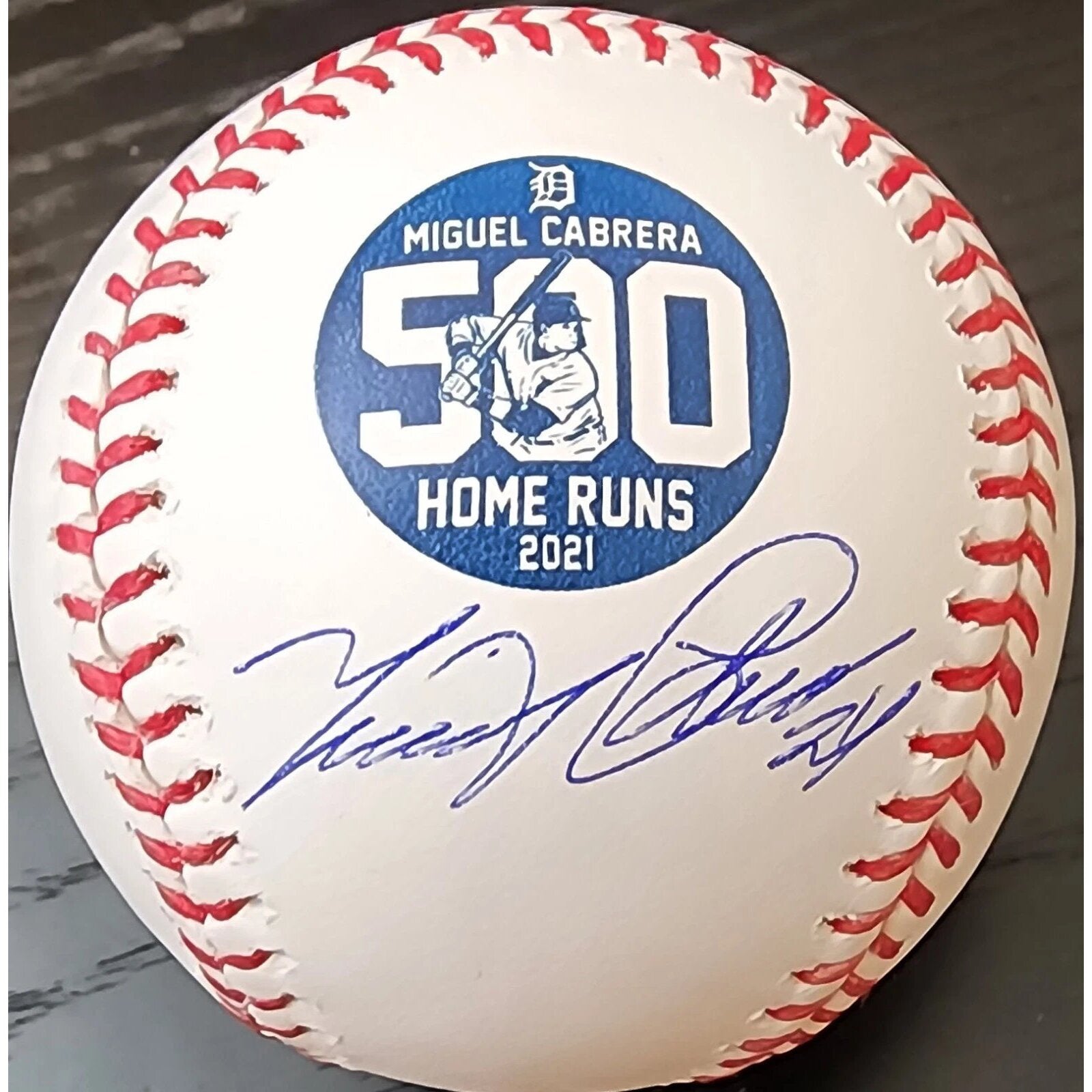Miguel Cabrera Signed Official MLB Baseball